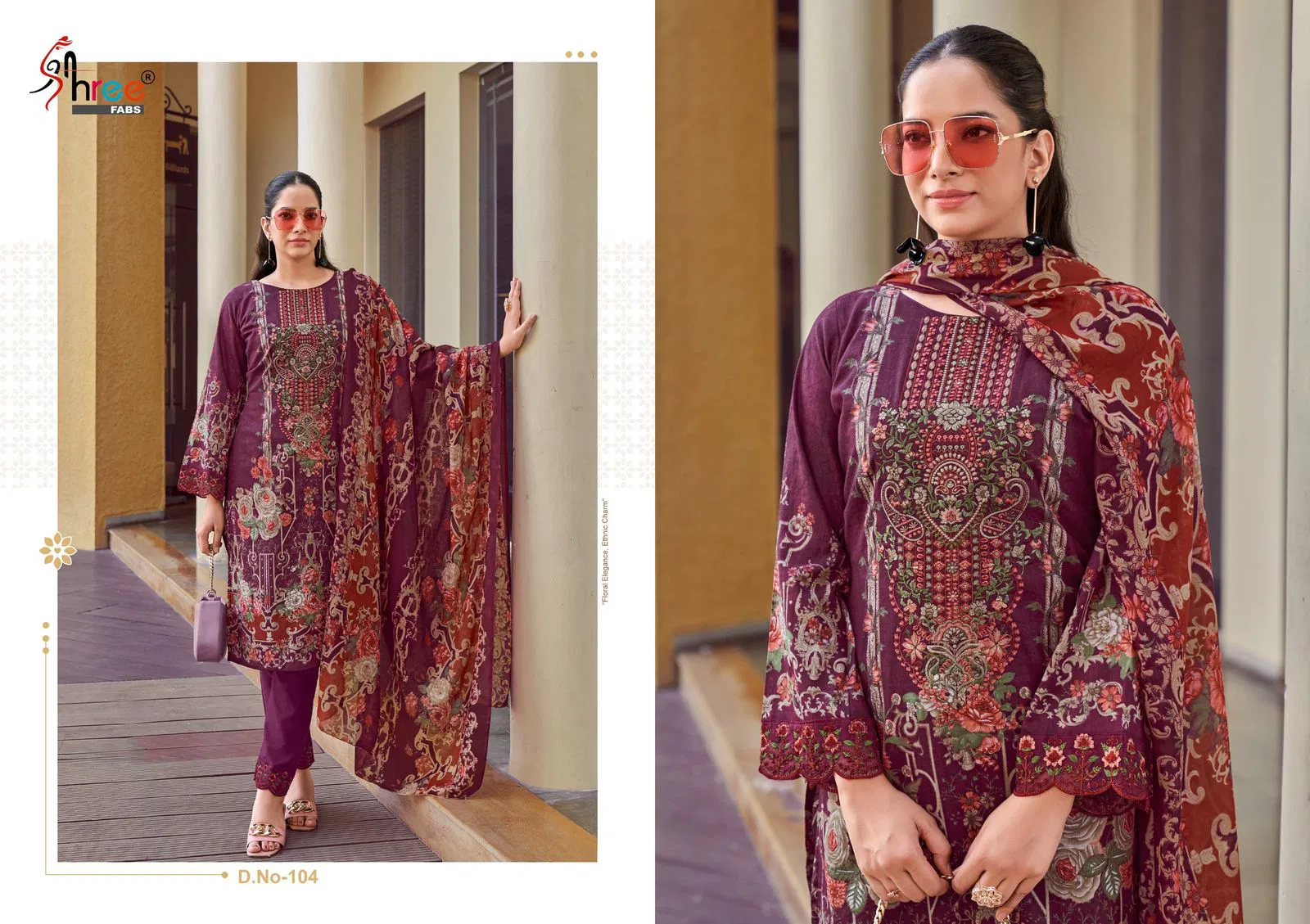 Khadiza by Shree Lawn Cotton Pakistani Salwar Suits Wholesale Online